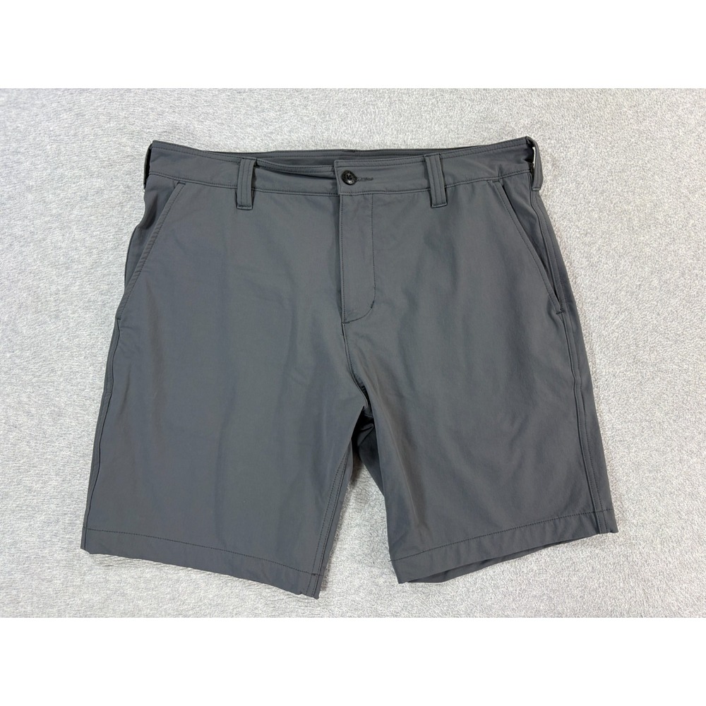 American Giant Performance Chino Shorts (Men's 34) Gray - 8"